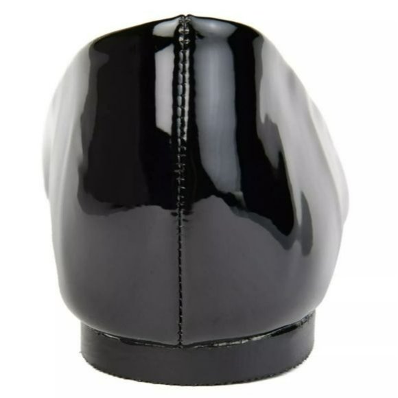 Journee Collection Kim 2 Ballet Flats Black Patent - Picture 3 of 8